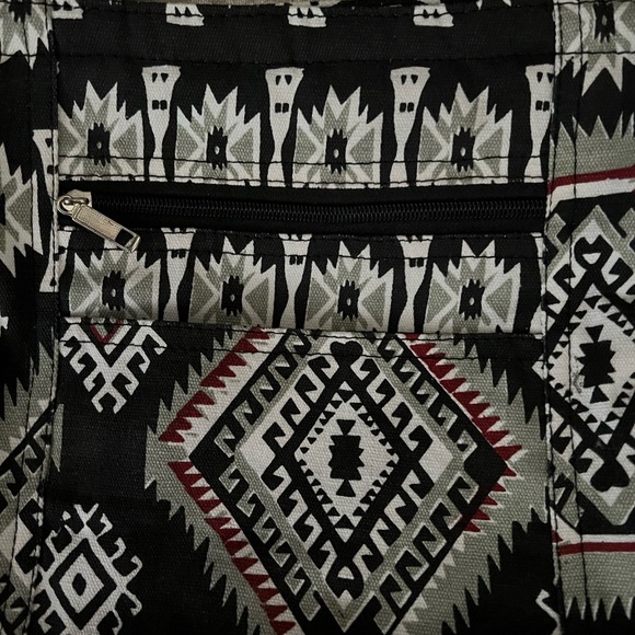 Nice Southwestern Pattern Zip Shoulder Bag - Picture 4 of 13